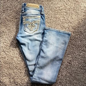 Womens Rock Revival Jaylyn Boot Stretch Jean